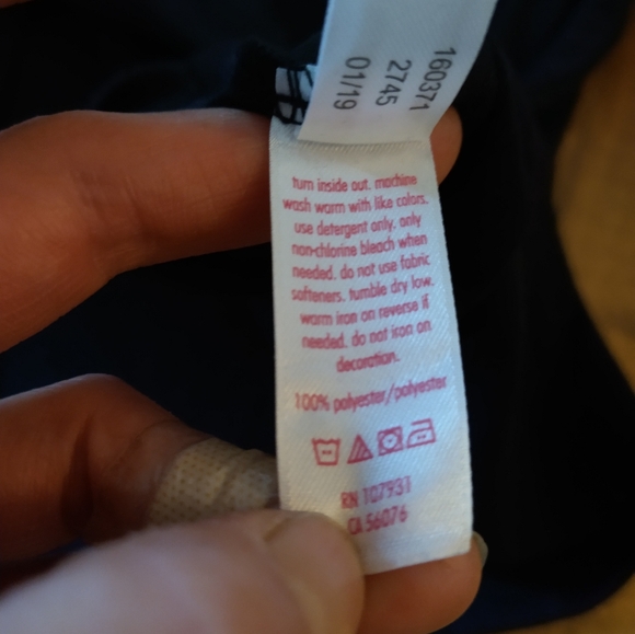 Size 16 girls justice athletic short sleeve top - Picture 11 of 15